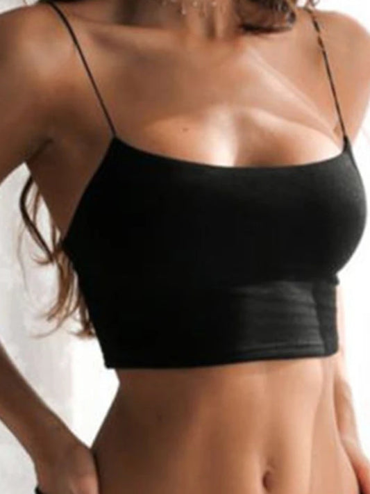 Top Black Halter